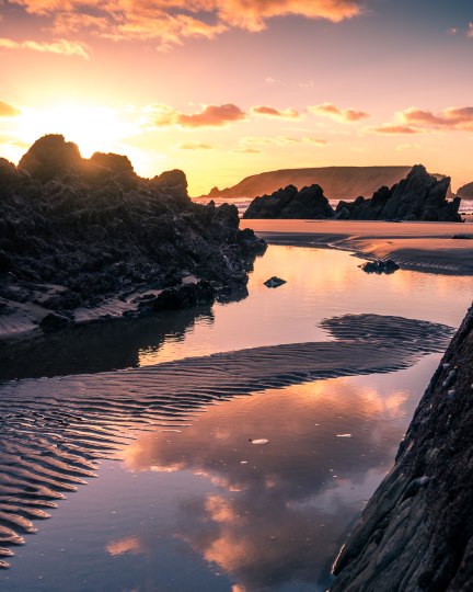 Marloes Sands Sunset I